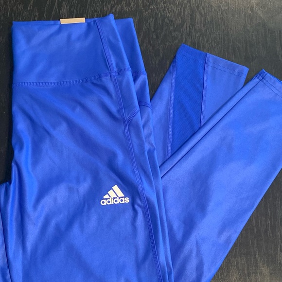 ADIDAS Beat The Heat 7/8 Tights NWT Women’s Size Large - Picture 2 of 13